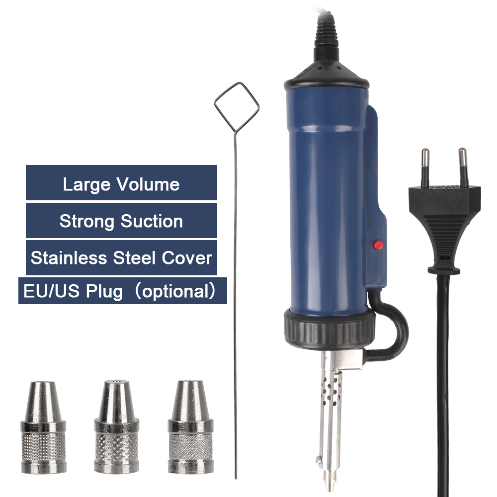 Desoldering Pump Electric Vacuum Station - Nova máquina de desoldagem remover bomba